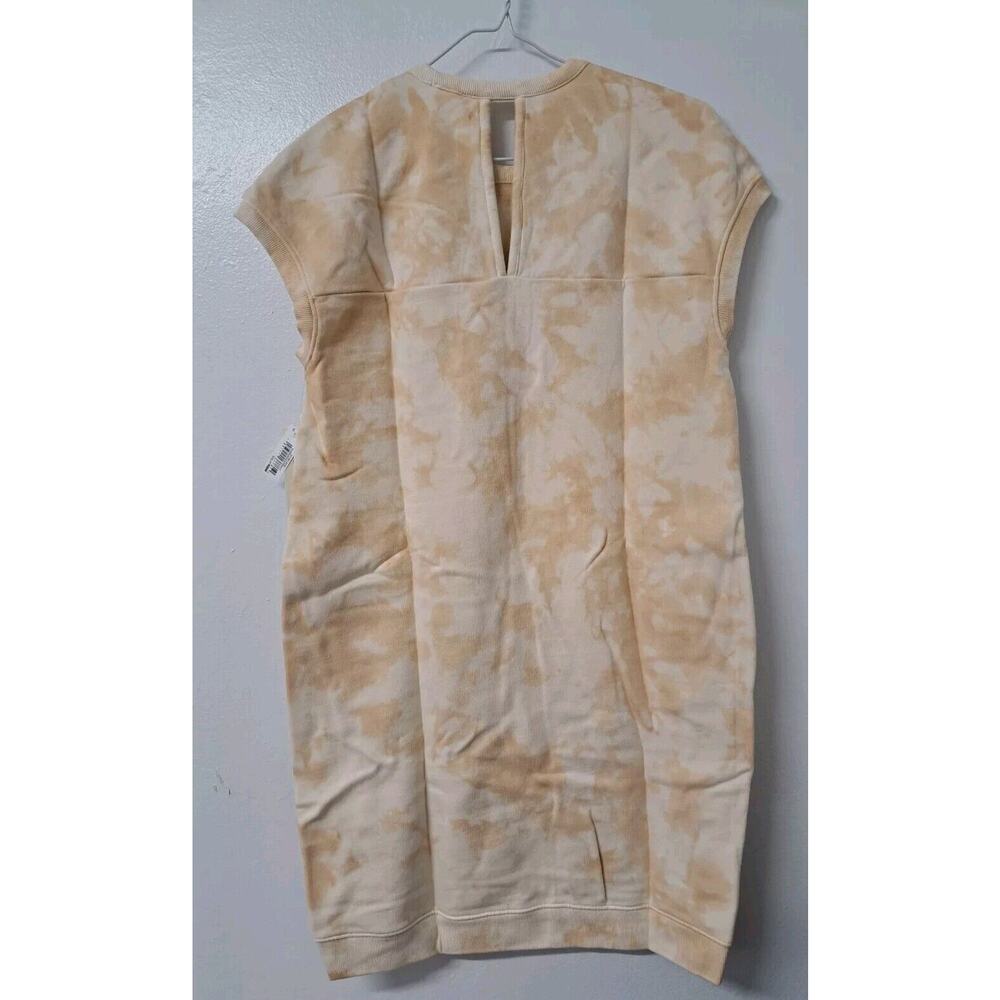 Goodthreads Women's Heritage Fleece Sleeveless Cocoon Dress with Pockets Size M - Picture 4 of 9